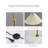 Jaxcyn 63'' Arched Floor Lamp Set