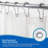 Kenney Medium Weight PEVA Stall Shower Curtain Liner, 42" W x 72" H