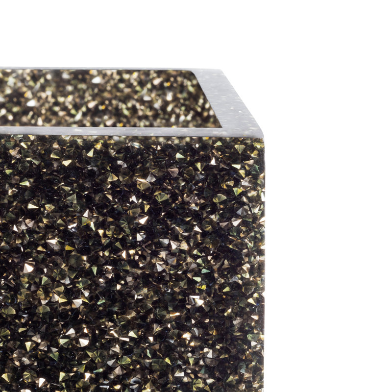 Contenant de rangement Sparkles Home Décoration de meuble-lavabo de salle de bain, Gris anthracite