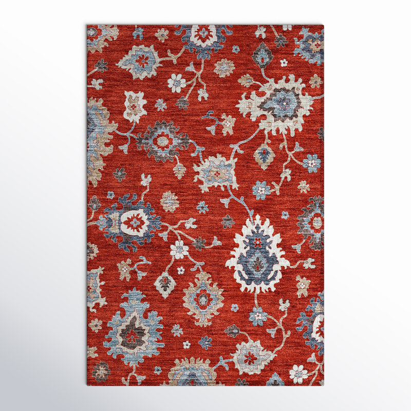 Lummus Washable Damask Indoor / Outdoor Rug, Rectangle 1'8" x 2'6"