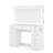 Amelia Premium Vanity Table With Bluetooth Speakers And 11 Spacious Drawers-106057662