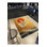 Abstract Flying Storks Over the Sea Patterned Woven Base Modern Decorative Washable Rug