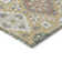 Machine Washable Indoor/Outdoor Husby ACN2200 Bohemian Rug
