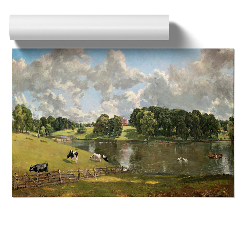 Wivenhoe Park in Essex by John Constable - Frameless Print, 21cm H x 30cm W x 0.1cm D