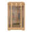 DreamLine Everyday Spa 1-2 Person Capacity 47 x 47 Indoor Sauna, Hemlock