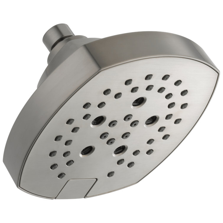 Universal Multi Function Rain Shower Head with H2Okinetic Technology