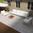 7-Piece Metal Patio Sectional Sofa Set With White Cushions-1839586566