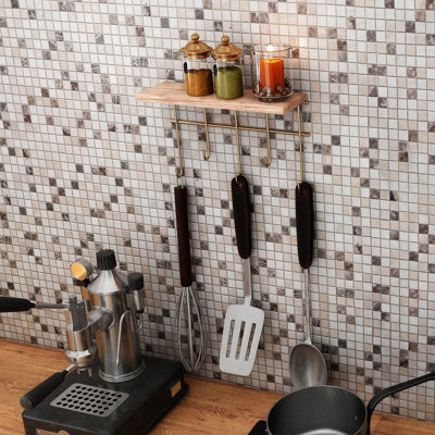 Boutwell Solid Wood Floating Shelf
