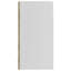 Black Hanging Glass Cabinet 60X31x60 Cm-584496441