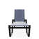 Holna Outdoor Rust-Resistant Metal Chaise Lounge