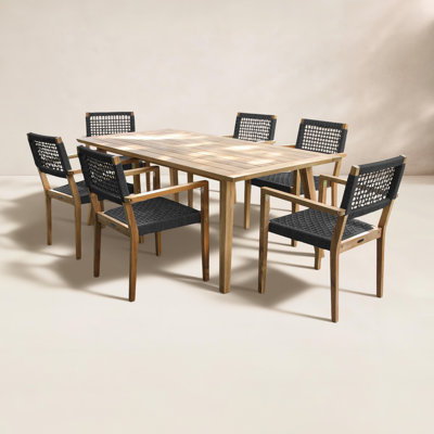 Akiva 40" Patio Dining Set