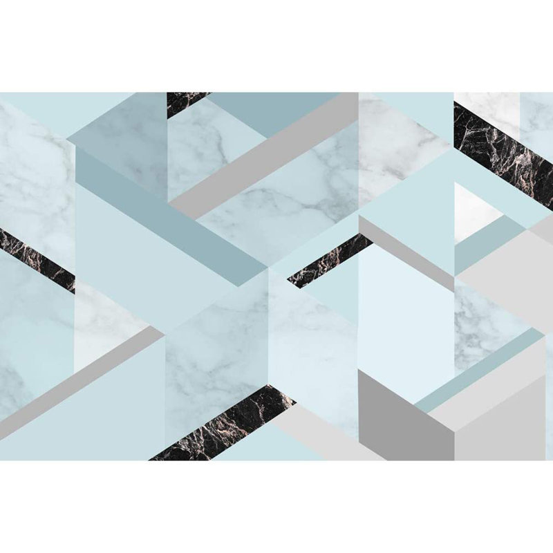 Peel & Stick Geometric Border, 100" L x 144" W