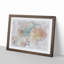 Pale Pink Dahlia Flowers in Bloom in Abstract - Picture Frame Drawing Print-55735550-55735548