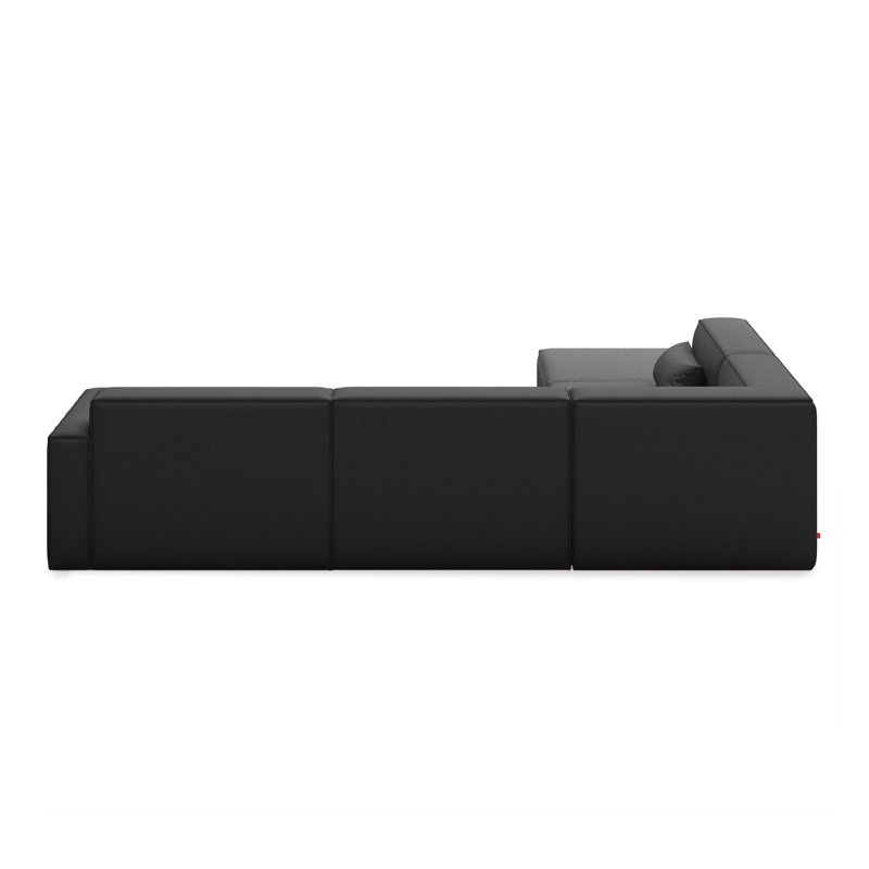 Mix Modular 5-Pc Sectional, Mowat Raven, Left Hand Facing