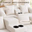 Upholstered 70.07 " Chenille Sofa-1494875234