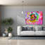 «Astronaut Crescent Moon» par Dean Russo, art mural sur toile-2121472913