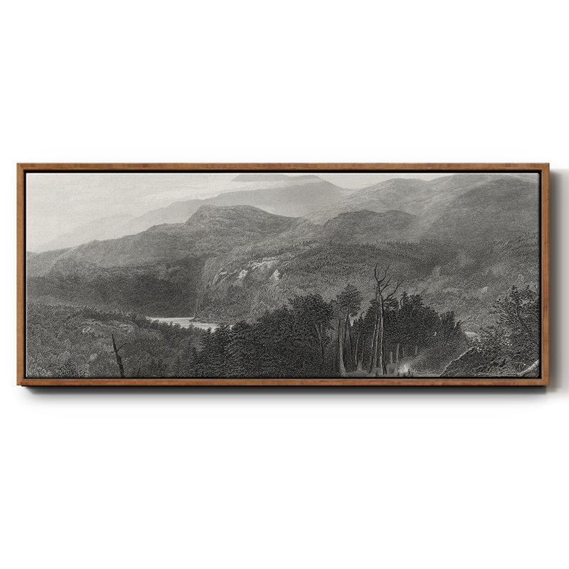 The Smoky Mountains - Toile encadrée, H 8 po x l 20 po