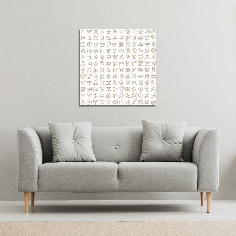 No Title by Andrew Lee - Wrapped Canvas Print