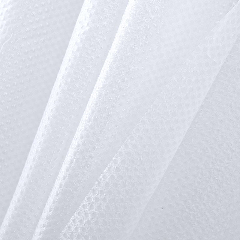 Doublure à pois Shadiyah, Blanc