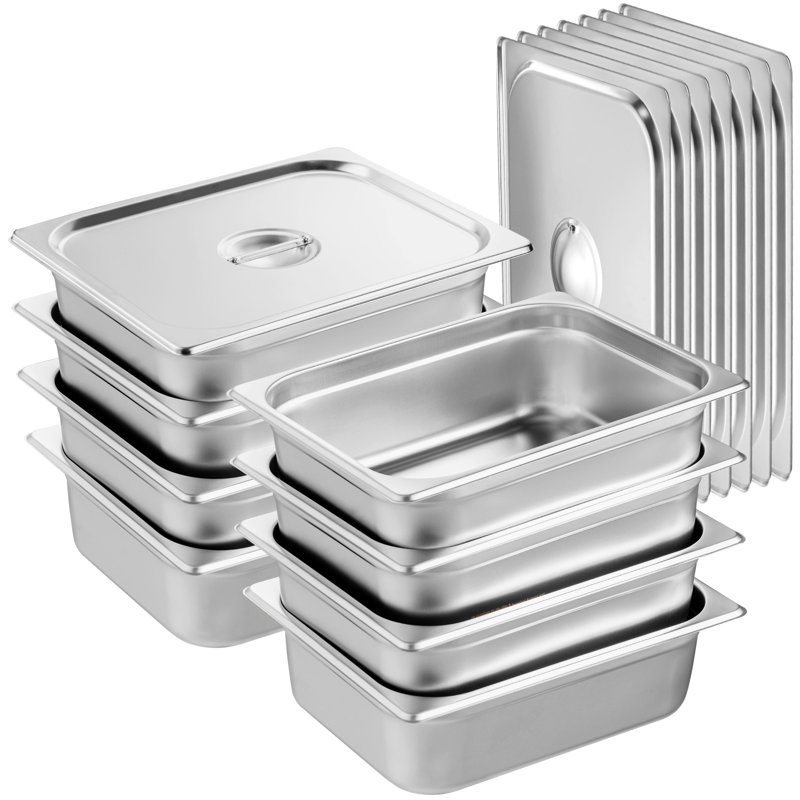8 Pack Hotel Pans