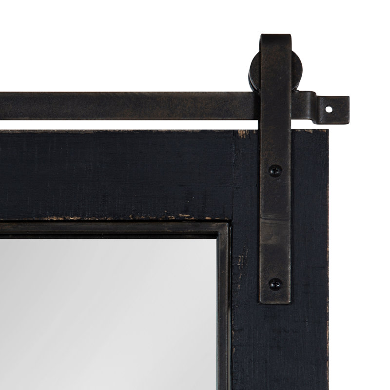 Miroir Enora, 37 po x 22 po, Noir