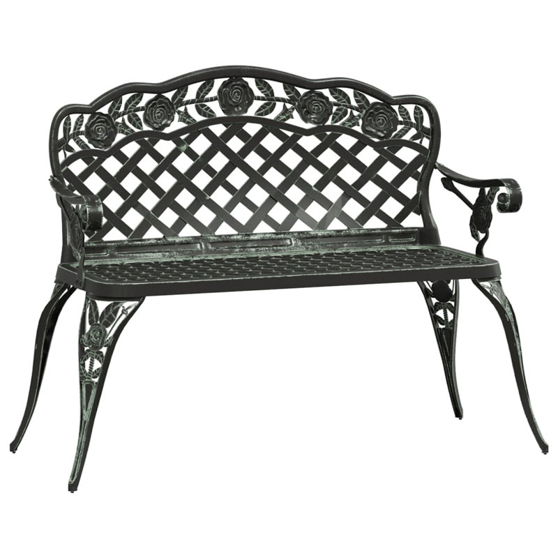 Banc de jardin en fer Essye, Vert