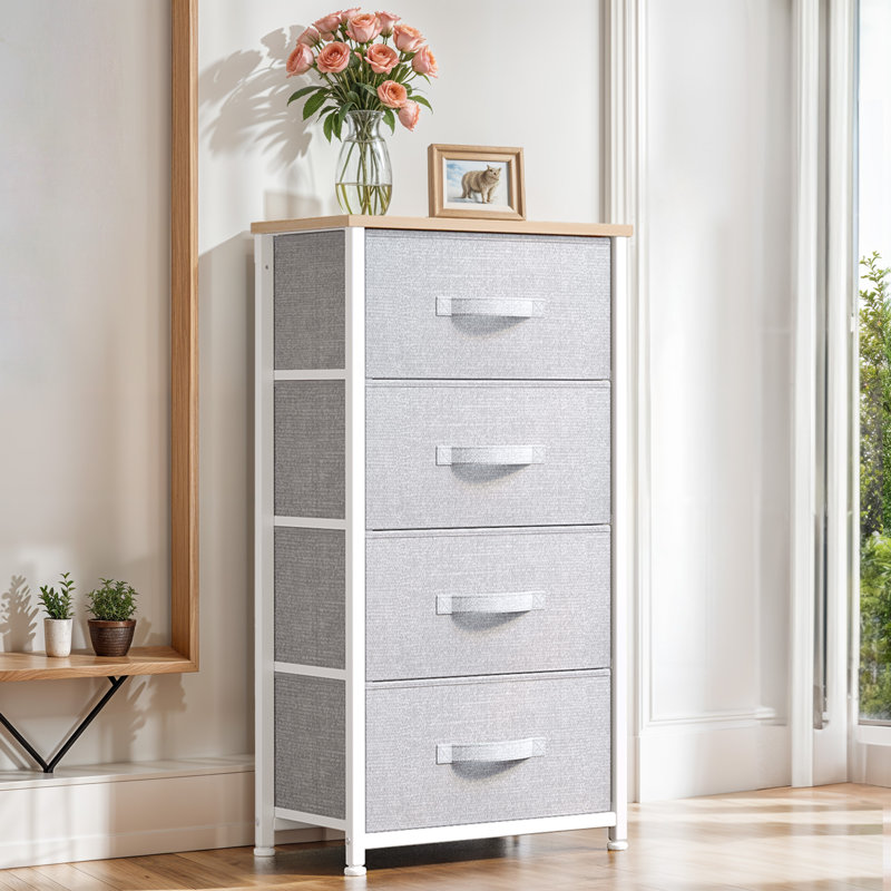 Chasetin 17.7'' W 4 - Drawer Dresser