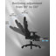 Ivy Bronx Adjustable Backrest-Height and Adjustable Height PC & Racing Game Chair in Black