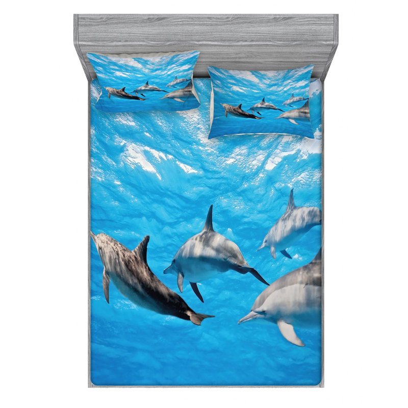 Microfiber Sheet Set, Full Sheet Set with Fitted Sheet