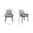 Leavitt 19.5'' H Upholstered Metal Armchair