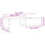 Mayme Floor Shelf Coffee Table-1085108780