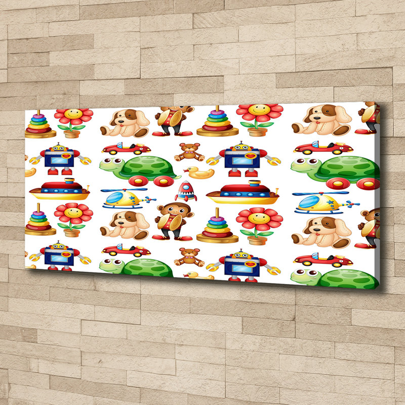 Toys - Wrapped Canvas Print
