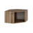 Wesa Modern Wall Cabinet, Walnut Color, 29.1 x 17.7 x 29.1 inches | 100% Melamine Coated Particle Board, Thickness: 0.7 inches | Stylish & Functional Storage Solution for Home or Office, Durable & Elegant Design-109340320