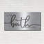  «Bath Unwind & Relax» par Susie Boyer, art mural en métal, 48 po x 24 po-2115276401
