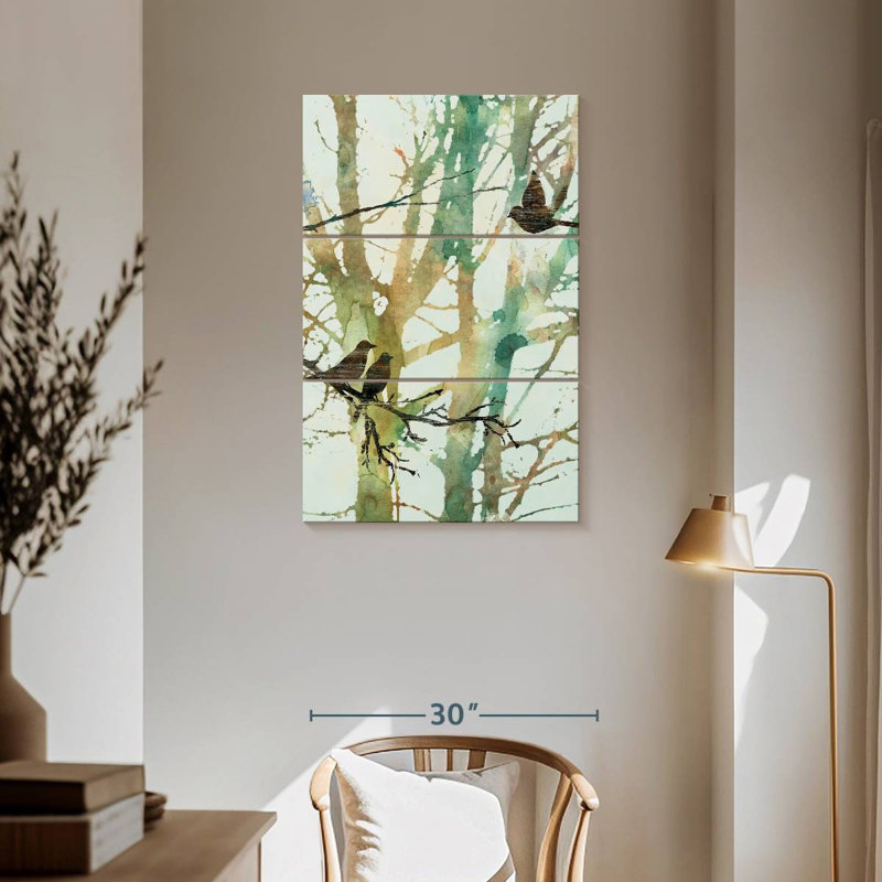 Harnek Botanical Birds I