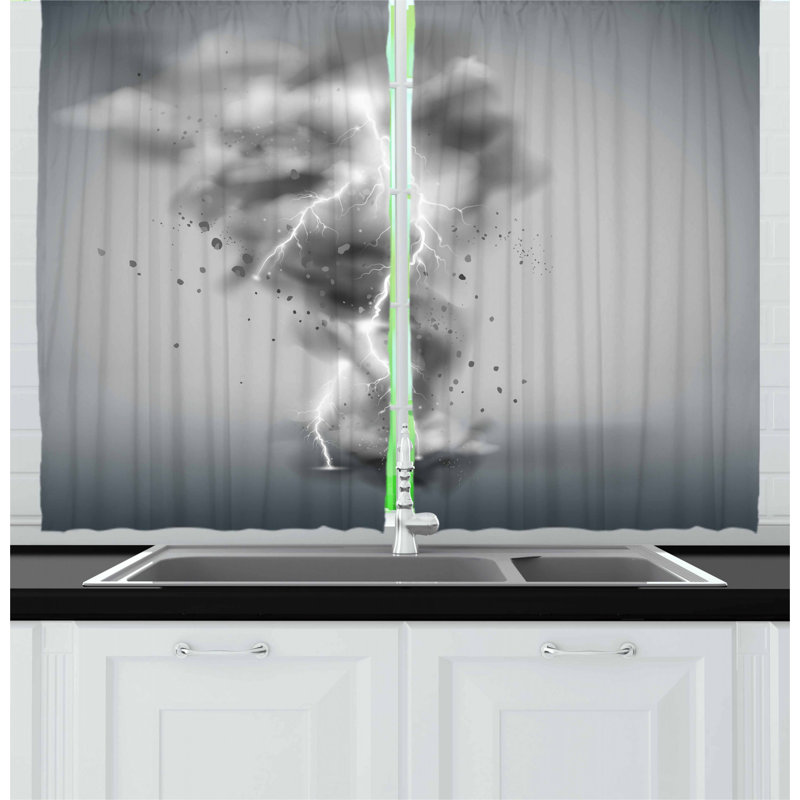 Tailored Kitchen Curtain