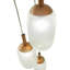 Luminaire suspendu Gala - bronze et transparent