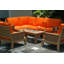 Luxe Outdoor 7 - Piece Teak Conversation Set