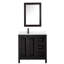Ensemble de meuble-lavabo simple 36 po avec plateau en quartz Daria-99459713-99459716-100481194