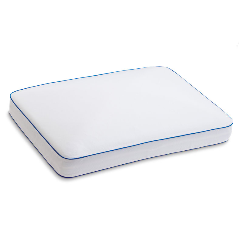Standard Size Cooling Gel Memory Foam Pillow with Zipper