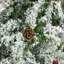Arbre de Noël artificiel enneigé 9 pi-207961026