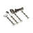 Pavia Bamboo 5-Piece Bar Tool Set