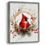 «Christmas Holiday Art» CML XXXIX, reproduction d'art encadrée - bois massif XMA171769-438568277