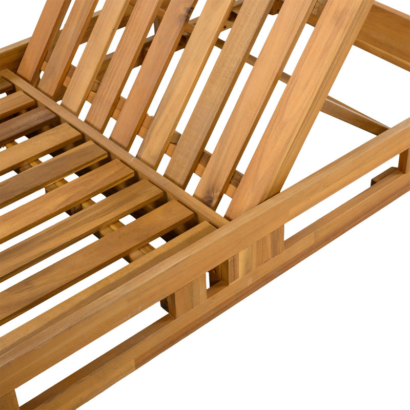 FAUTEUIL RÉGLABLE EN ACACIA