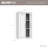 Modular Storage 21.38" W 3 Shelf Storage with Doors-98788128