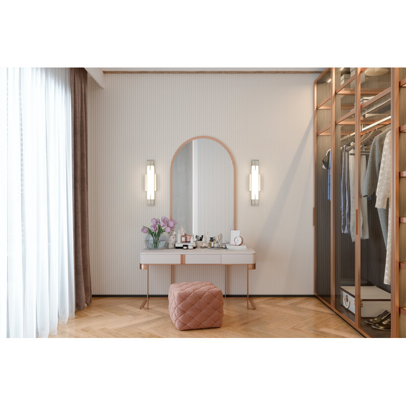 Braxten 1 Light Vanity, Brushed Nickel