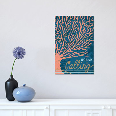 By The Sea by Arrolynn Weiderhold - Wrapped Canvas Print