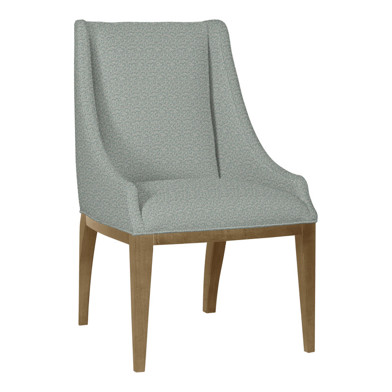 Thom Filicia Home 38" Wing Back Arm Chair, Hampton, Tuck Water