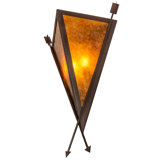 15" Wide Desert Arrow Wall Sconce