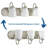 Gather 3 - Light Dimmable Vanity Light-27011423